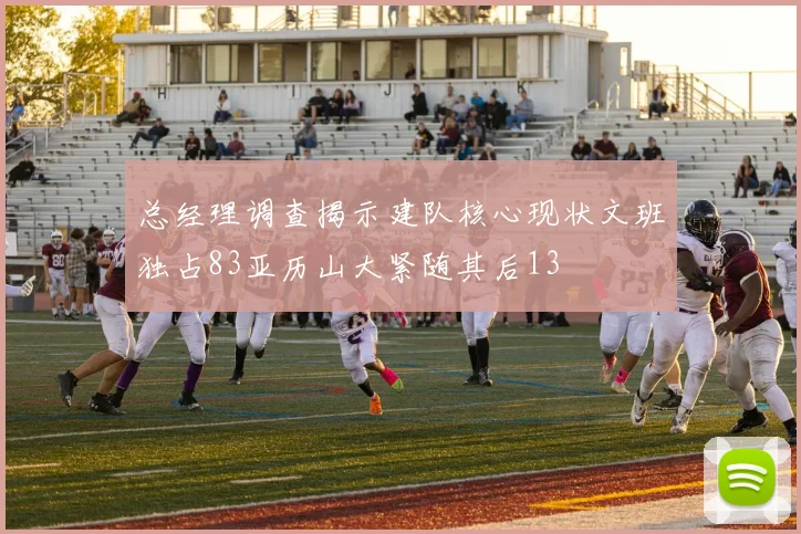总经理调查揭示建队核心现状文班独占83亚历山大紧随其后13